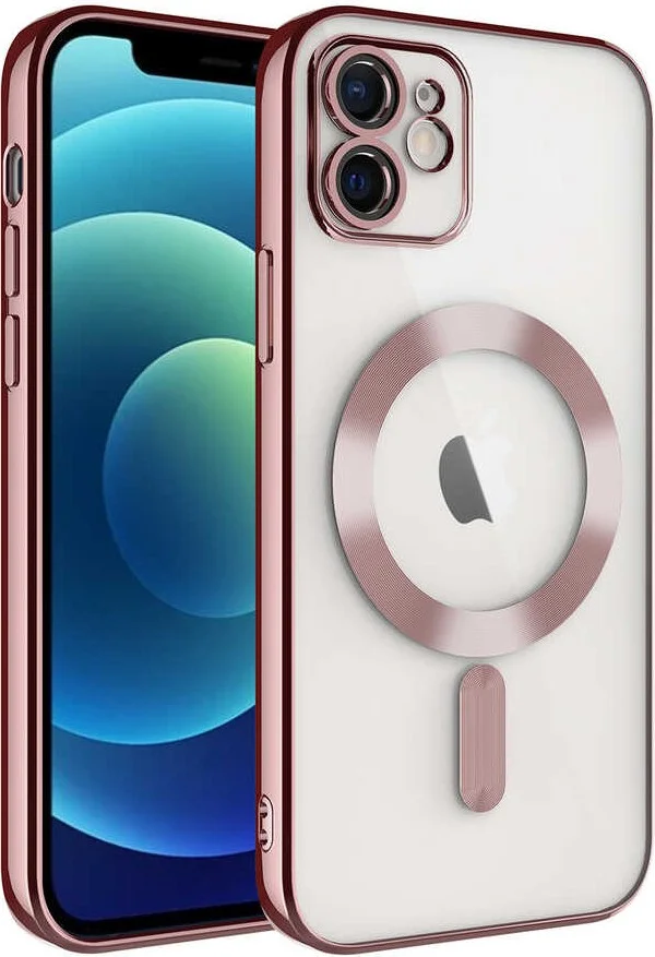 Başkenttekno iPhone 11 Case Camera Protection Magsafe Wireless Charging Feature Demre Cover