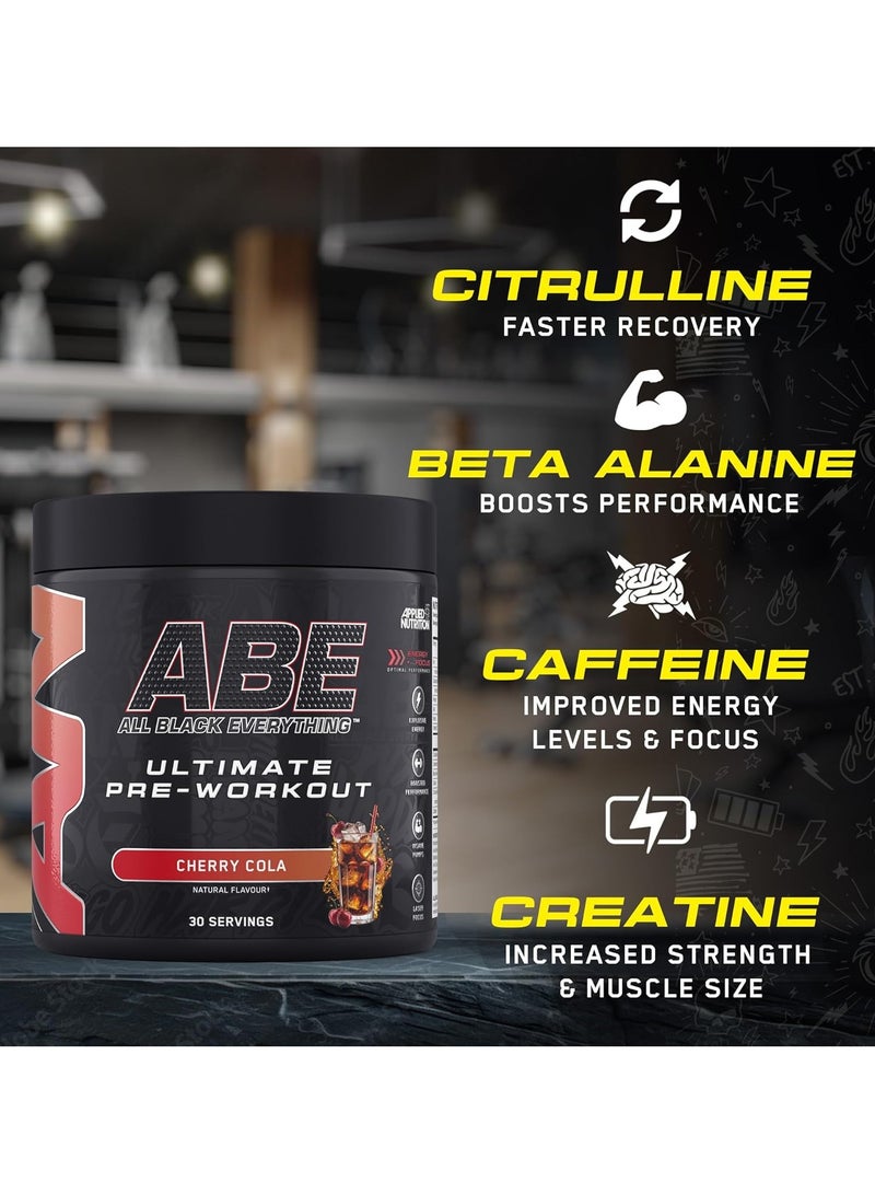 Applied Nutrition Abe Ultimate Pre-Workout Food Supplement Bubblegum Crush Flavor-30 Servings, Free Shaker - Image 5