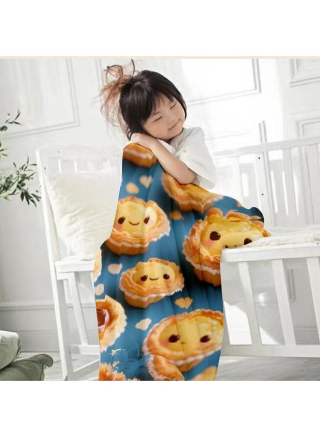 general Baby and children's cartoon flannel thin blanket (warm and comfortable, suitable for sleep, game use) 70cm*100cm - Image 3