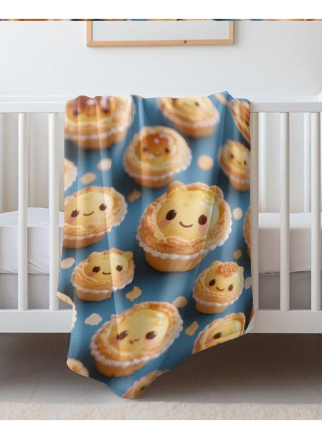 general Baby and children's cartoon flannel thin blanket (warm and comfortable, suitable for sleep, game use) 70cm*100cm - Image 5
