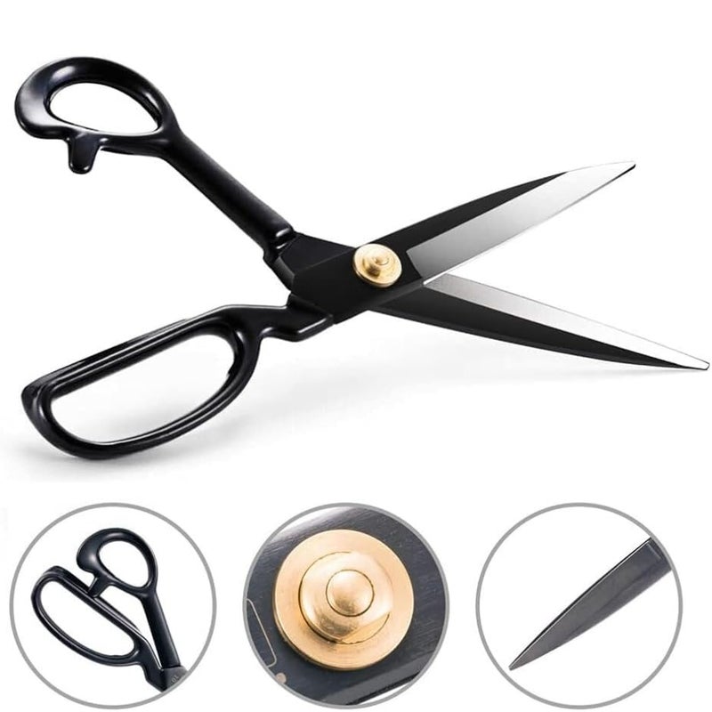 CRAFT it Tailoring Scissor 11 Inches for cloth cutting with Sharp Precision Blades | Professional Shears for Tailoring with High Carbon Steel (1 Scissor+1 seam Ripper+1 cutter+1 Measure Tape) - Image 5