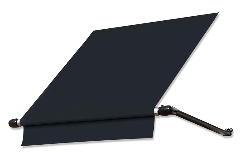 CAREFREE WG0354E4EB Simply Shade RV Window Awning-Black Vinyl-3.5' (42") - Image 1