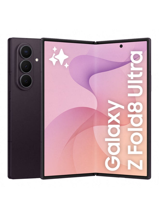 Samsung Galaxy Z Fold 8 Ultra Dual SIM Violet Shadow 12GB RAM 256GB 5G - International Version - Image 1