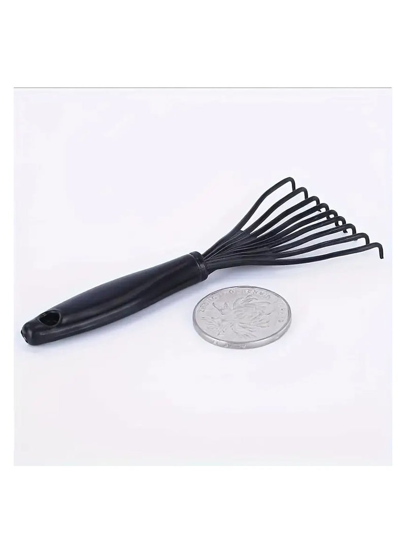Goolsky 2Pcs Hair Brush Cleaner Tool,Plastic Rake Hair Comb Cleaner Hair Dirt Remove Comb Brush Clean Tool for Home Salon Black - Image 5