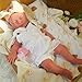 KUICEO Full Silicone Reborn Baby Dolls20in Realistic Newborn Anatomically Correct Girl with Realistic Blood Vessels and SkinSilicone Full Body Lifelike Babyfor Collectors 3Kidswith Gift Box - Image 4