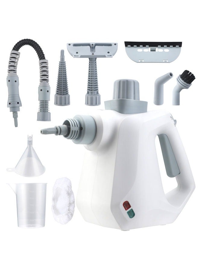 Arabest Handheld Water Cleaner Powerful and Multipurpose, Portable Steam Cleaner, Kills 99.9% of Germs for Car, House, Kitchen, Carpet, Window Stains, White - Image 1