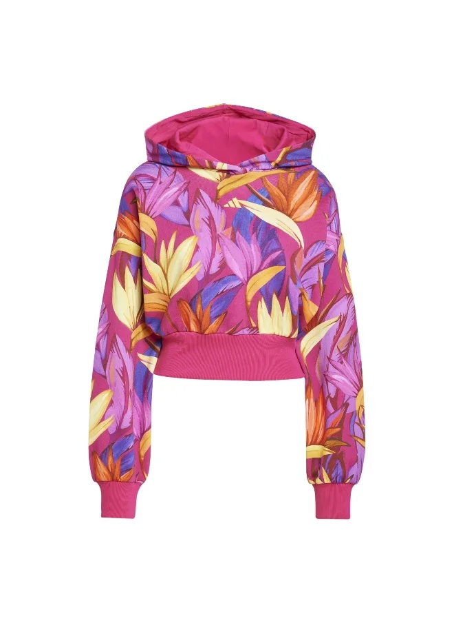 اديداس adidas x farm women hooded sweatshirt
