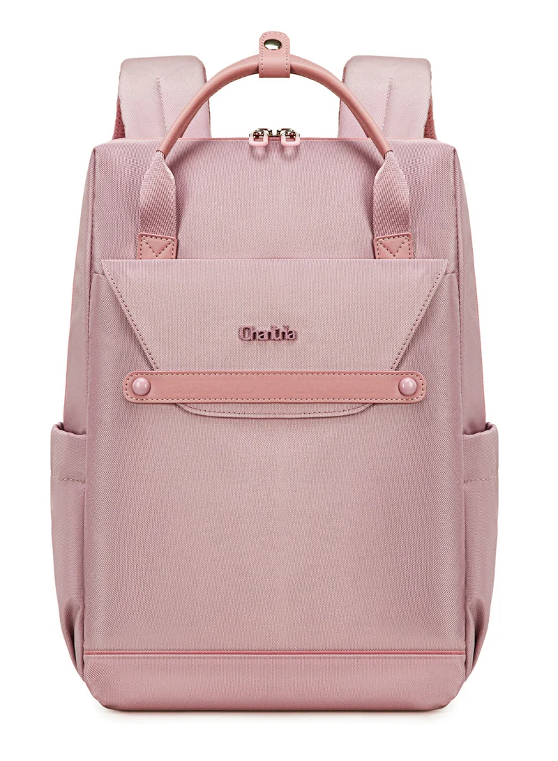 Casual Laptop Backpack for Women Water Resistant Multifunctional Polyester Daypack for Office/School/College/Travel, CB00618 - Pale Mauve