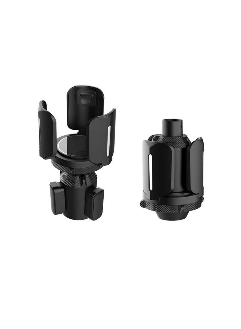 Generic Car Cup Holder Expander Adapter (Adjustable) All Purpose Cup Holder Expander for Car with Rubber Fits Less Than 5.51 Large Bottles & Mugs & Foods & Drinks  - Image 1