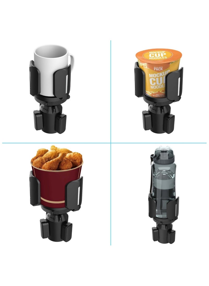 Generic Car Cup Holder Expander Adapter (Adjustable) All Purpose Cup Holder Expander for Car with Rubber Fits Less Than 5.51 Large Bottles & Mugs & Foods & Drinks  - Image 5