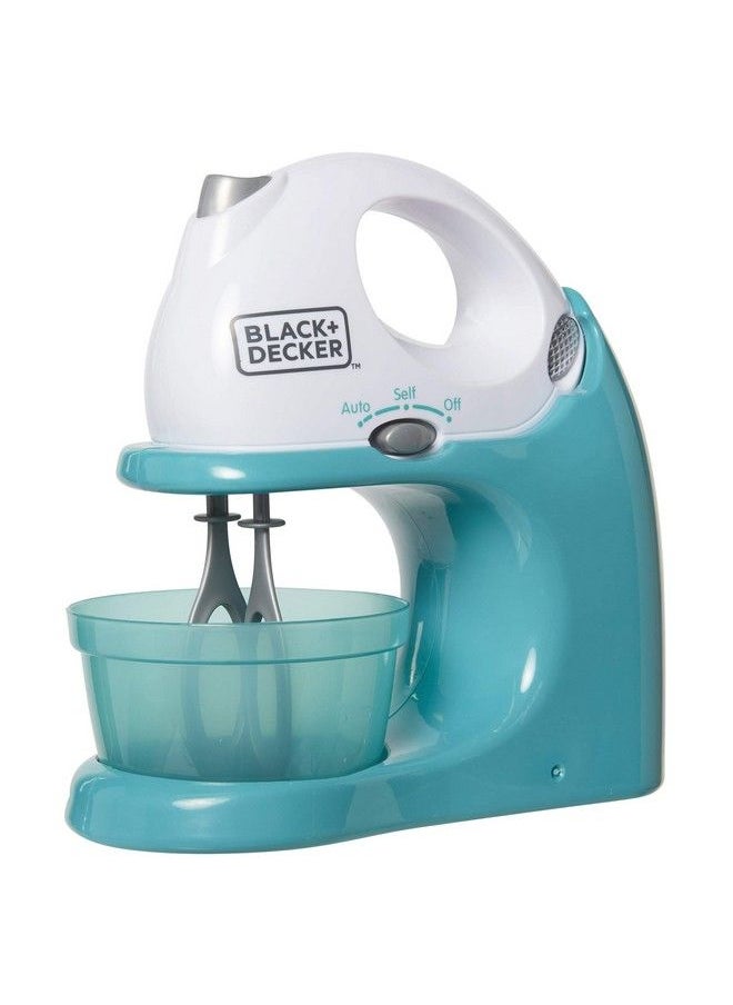 BLACK+DECKER - Junior Hand Mixer Role Play Pretend Kitchen Appliance For Kids With Realistic Action Light And Sound Plus Mixing Bowl And Two Mixing Modes For Imaginary Cooking Fun - Image 1