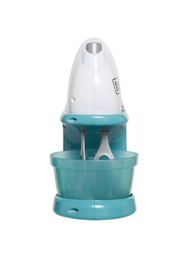 BLACK+DECKER - Junior Hand Mixer Role Play Pretend Kitchen Appliance For Kids With Realistic Action Light And Sound Plus Mixing Bowl And Two Mixing Modes For Imaginary Cooking Fun - Image 1