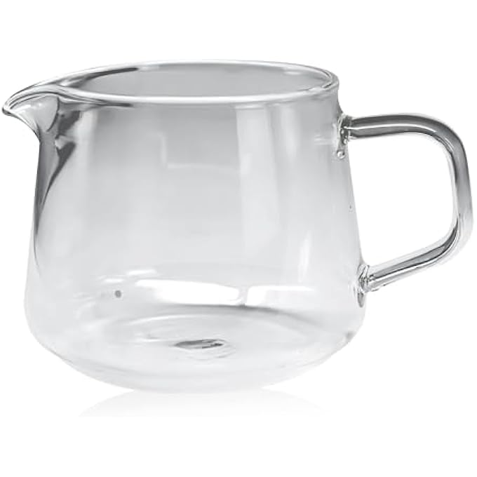 rayihni V60 Coffee Server  Heat Resistant Glass Pot  Pour Over Coffee Tea Server  Kettle Coffee Maker Teapot  Hand Drip Pour Over Coffee Maker 650Ml - Image 5