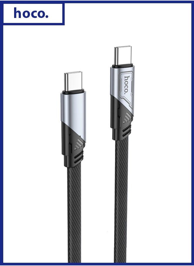 hoco. U119  Machine 60W charging data cable Type-C to Type-C  - Image 1
