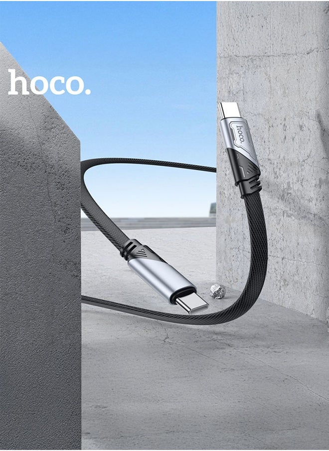 hoco. U119  Machine 60W charging data cable Type-C to Type-C  - Image 4