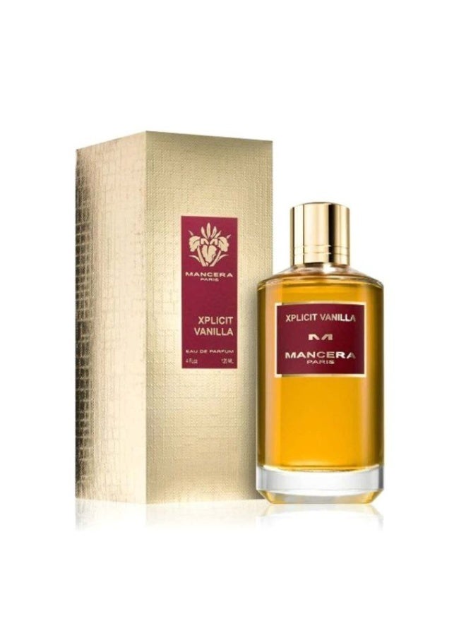 Mancera paris xplicit vanilla eau de perfume 120 ml