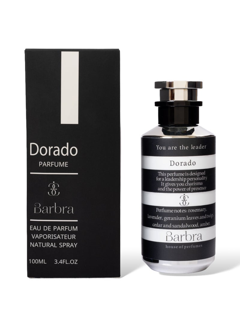 Barbra Dorado perfume by Barbra for unisex, Eau de Parfum, 100 ml - Image 2