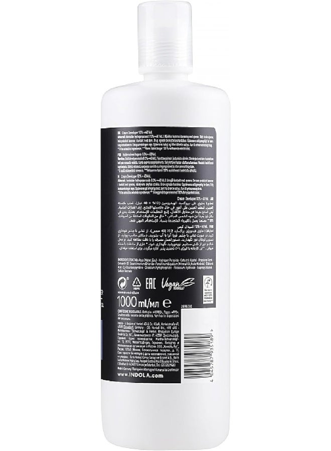 INDOLA مطور كريمة احترافي، عملية أكسدة فعالة ورعاية، 12%، 40 فولت، 1000 مل - Image 2