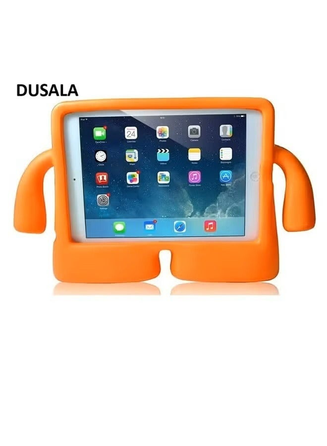 DUSALA Kids Shock‑Proof EVA Case with Handle & Stand for iPad Mini 6 Bright Durable Cover(Orange)