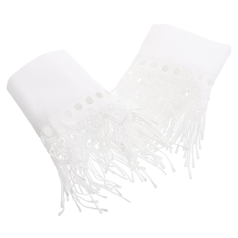 2 Pairs False Tassel Decorative False Sleeves For Women Dance Costumes Detachable Sleeves Sweater Blouse Coat - Image 4