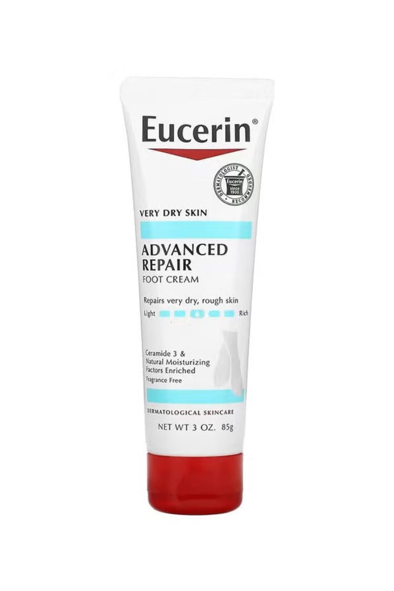Eucerin Advanced Repair Light Feel Foot Creme 85grams  - Image 1