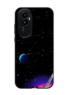 VR CREATIVE Protective Case Cover For Oppo Reno 10 Pro Plus 8-Bit Pixel Galaxy Design Multicolour  - Image 1