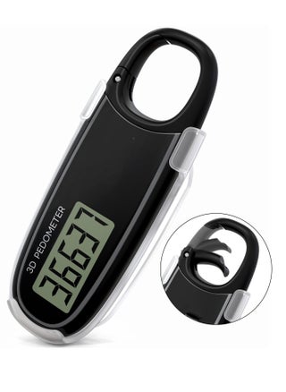 3D Pedometer for Walking with Removable Clip and Snap Hook Automatically Correct Small and Portable Simple Step Counter Accurate Walking Step Tracker with Big Digital Display for Men Women Black - pzsku/Z3A40193CB513747EA0D4Z/45/_/1731134467/1872bdb8-e950-417b-a5ff-ca6bc72f0cd4