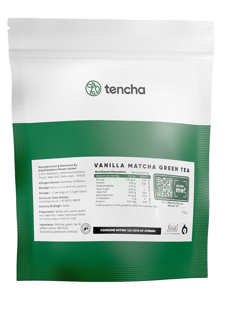 Tencha Tencha Vanilla Matcha Green Tea, 50g  - Image 2