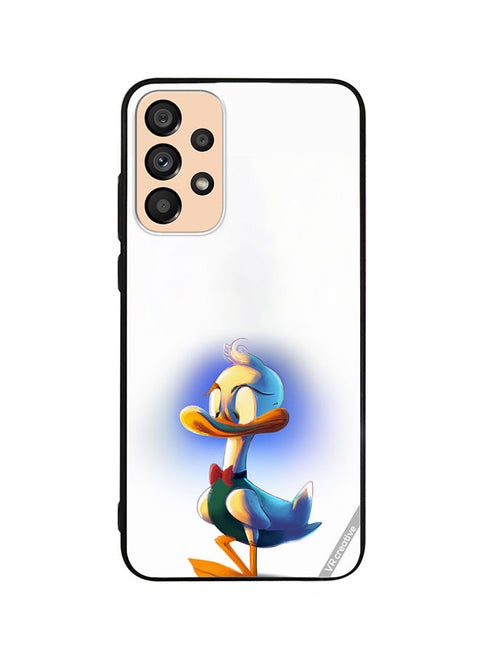 Protective Case Cover For Samsung Galaxy A73 5G Donald Duck Design Multicolour