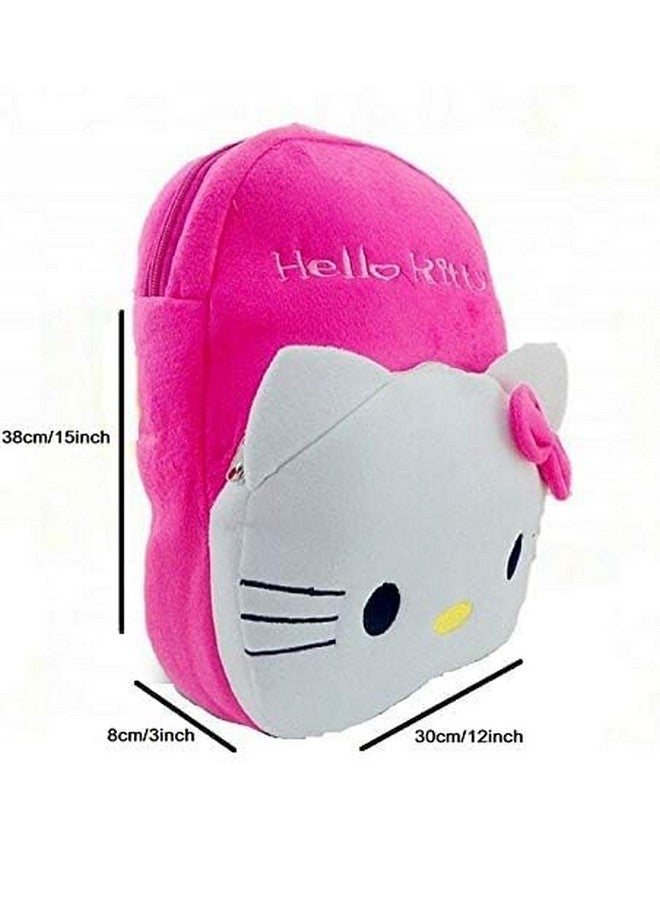 blue tree Cute Kids Backpack Toddler Bag Plush Animal Cartoon Mini Travel Bag for Baby Girl Boy 1-6 Years (Hello Kitty) - Image 4