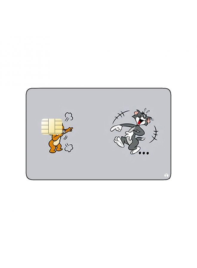 RKN ملصق بطاقة بنكية مطبوع أنيميشن توم وجيري من وارنر بروس - Image 1