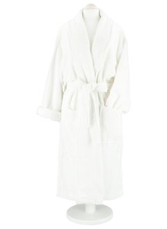 Ultra Soft Bathrobe White S/M