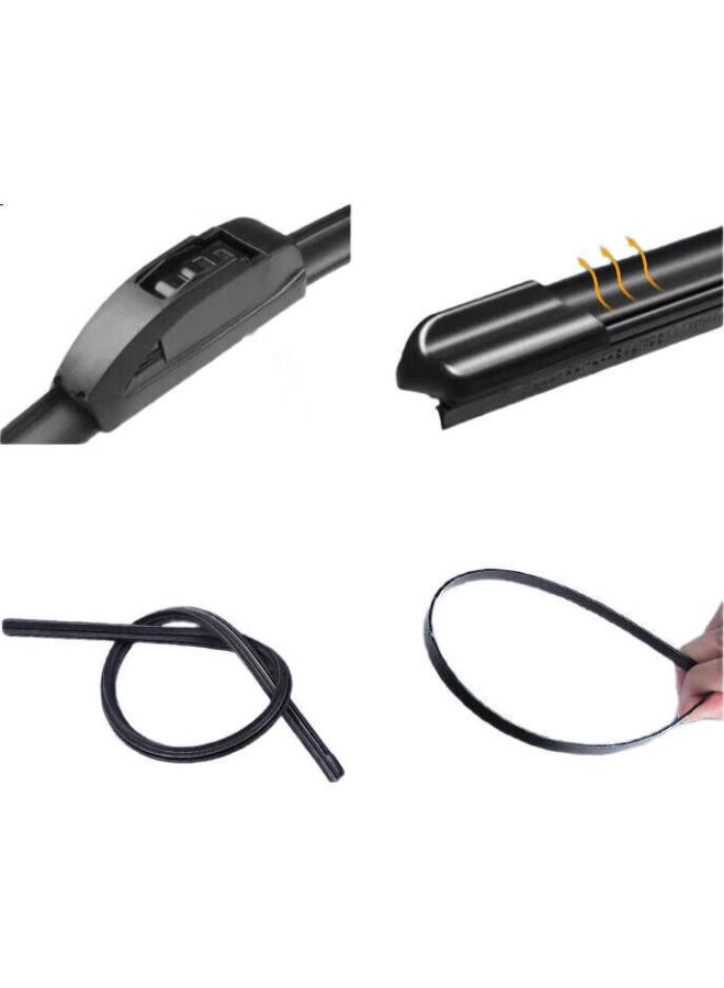 Aolin Platinum Boneless Wiper Blade, For Ford New Mondeo 2013 Models, Windshield Wiper, Original Size Rubber Strip - Image 3