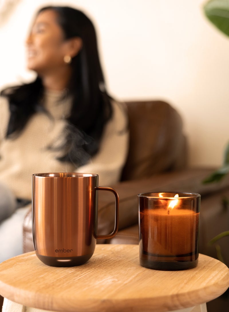 Ember Mug 2 14OZ / 414ML | Temperature Control Mug, Vacuum Insulated Stainless Steel Smart Cup for Coffee, Tea, Water, 80Min Battery Life, iOS/Android, Hand Wash Only - Metallic Copper - Image 5