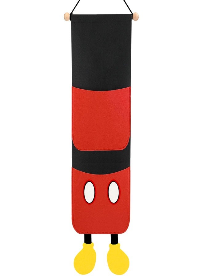 RUNROLE Felt Fish Extender Hanger for Disney Cruise Line - 8 Inch Width, 2 Deep Pockets, Fitted DCL Door Wall Area, HTV Friendly, Easily Customize, 2026&2027 FE for Gift Exchanges and Pixie Dust - Image 1
