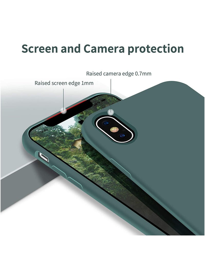 iPhone Xs Max Case,Ultra Slim Fit iPhone Case Liquid Silicone Gel Cover with Full Body Protection Anti-Scratch Shockproof Case - Image 5