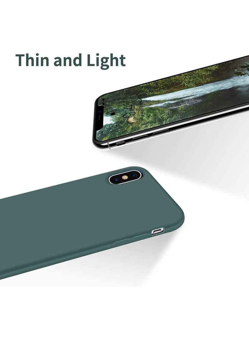 iPhone Xs Max Case,Ultra Slim Fit iPhone Case Liquid Silicone Gel Cover with Full Body Protection Anti-Scratch Shockproof Case - Image 3
