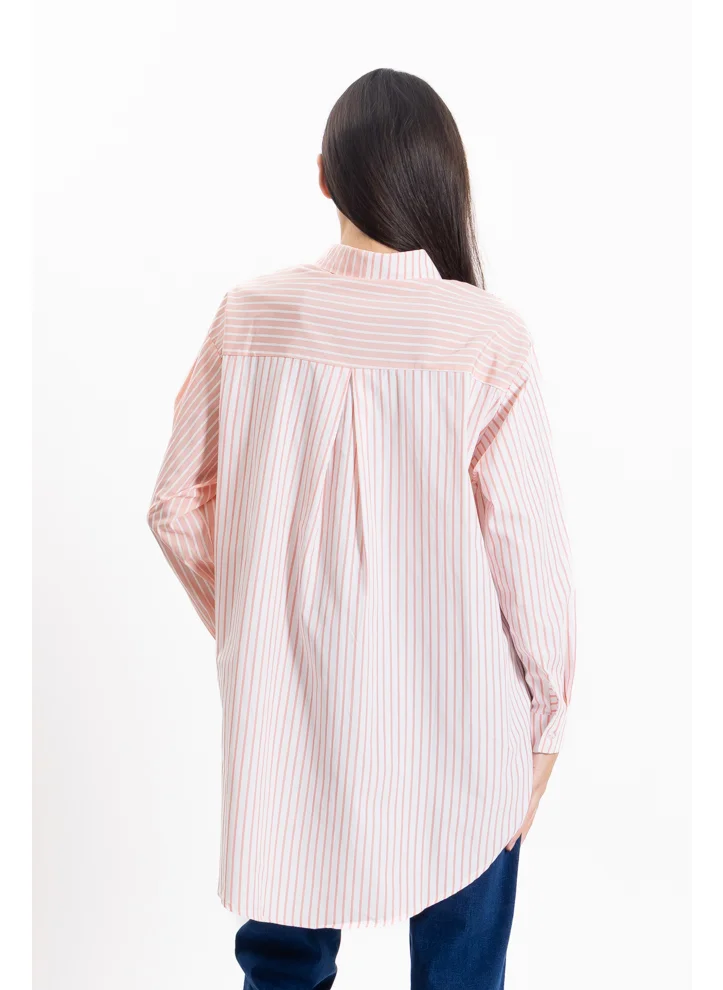 SHAPES COMFORT STRIPED COTTON SHIRT
