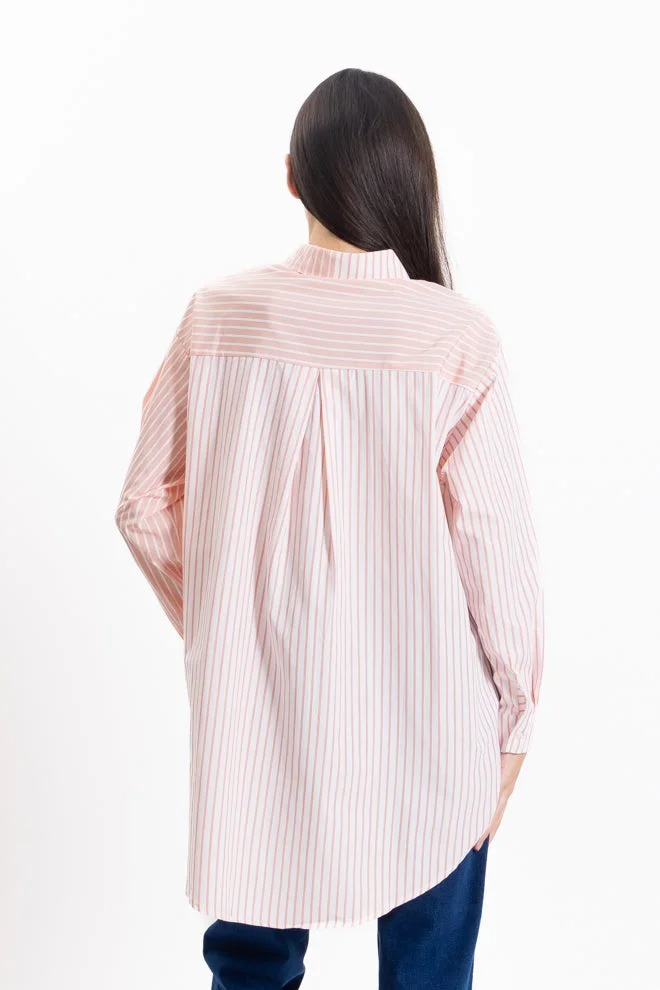 SHAPES COMFORT STRIPED COTTON SHIRT