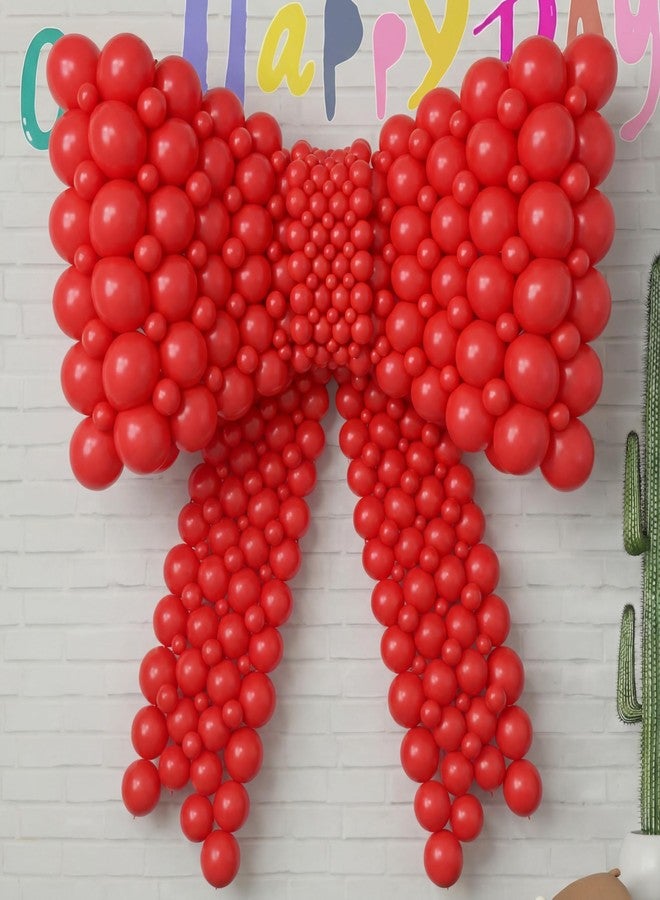 Meanplan 100 Pcs Link Balloon Linking Balloon Latex Linkable Balloons Connected Wedding Party Decoration(Red,10 Inch) - Image 4