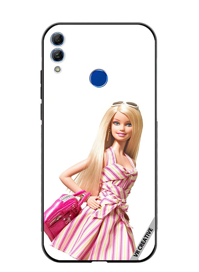 Protective Case Cover For Honor 10 Lite Barbie Design Multicolour