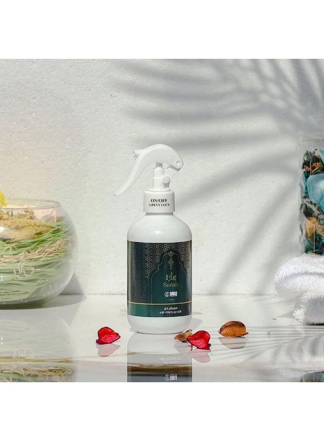 DANUBE HOME Solo Room Spray Sarah Refreshing Long Lasting Aroma Perfect For Home Office Any Space Creates A Calming And Inviting Ambiance -300ml
