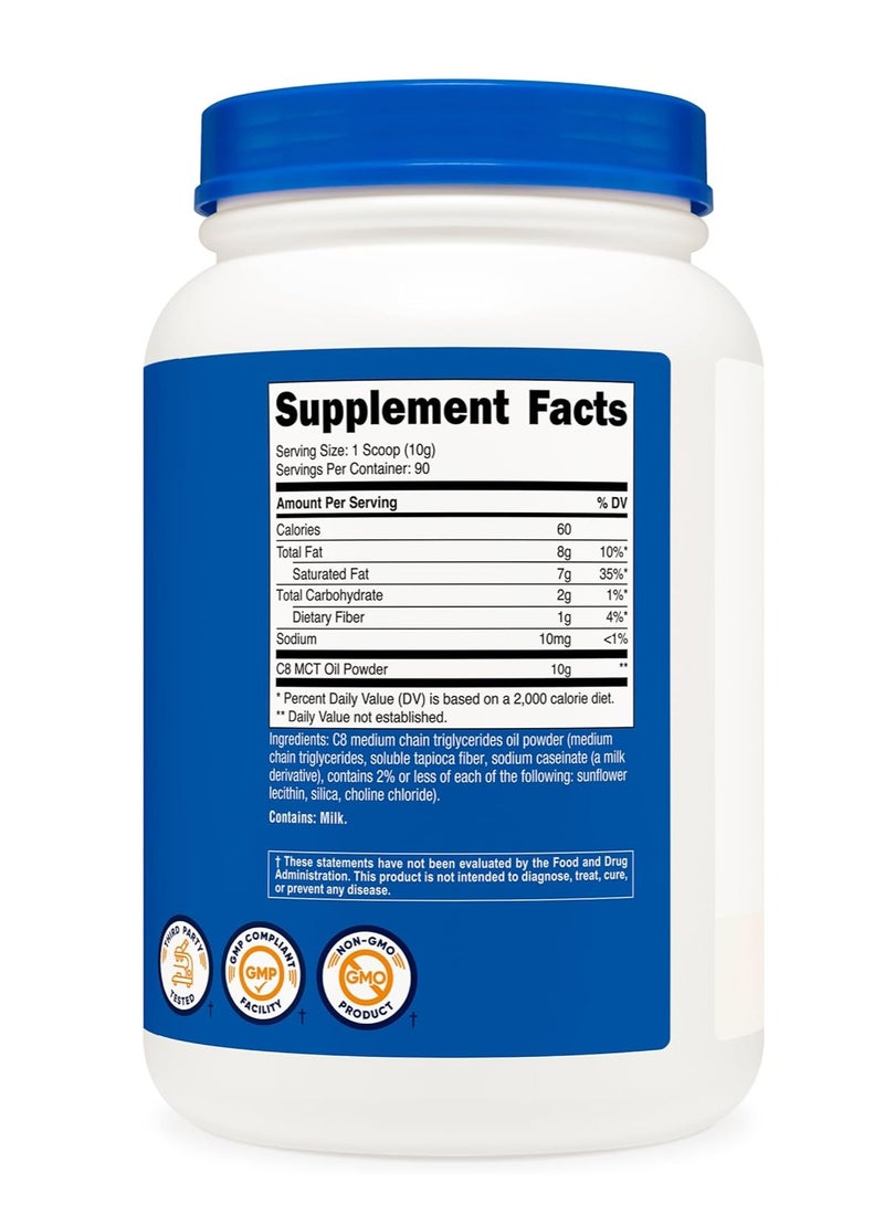 مسحوق زيت نيوتريكوست C8 MCT 2 رطل - Image 4