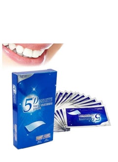 5D 5D White Whitestrips Teeth Whitening Strips Set 14 Pieces  - Image 1