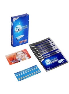 5D 5D White Whitestrips Teeth Whitening Strips Set 14 Pieces  - Image 2