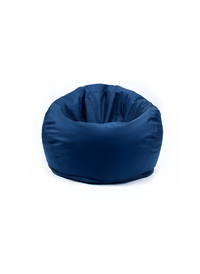 Fatbag Faux Leather Bean Bag with Polystyrene Beads Filling( Navy Blue) - pzsku/Z3A411423E5149982410BZ/45/_/1725442318/4e0f24a8-573f-44d0-8564-63d5a3325109