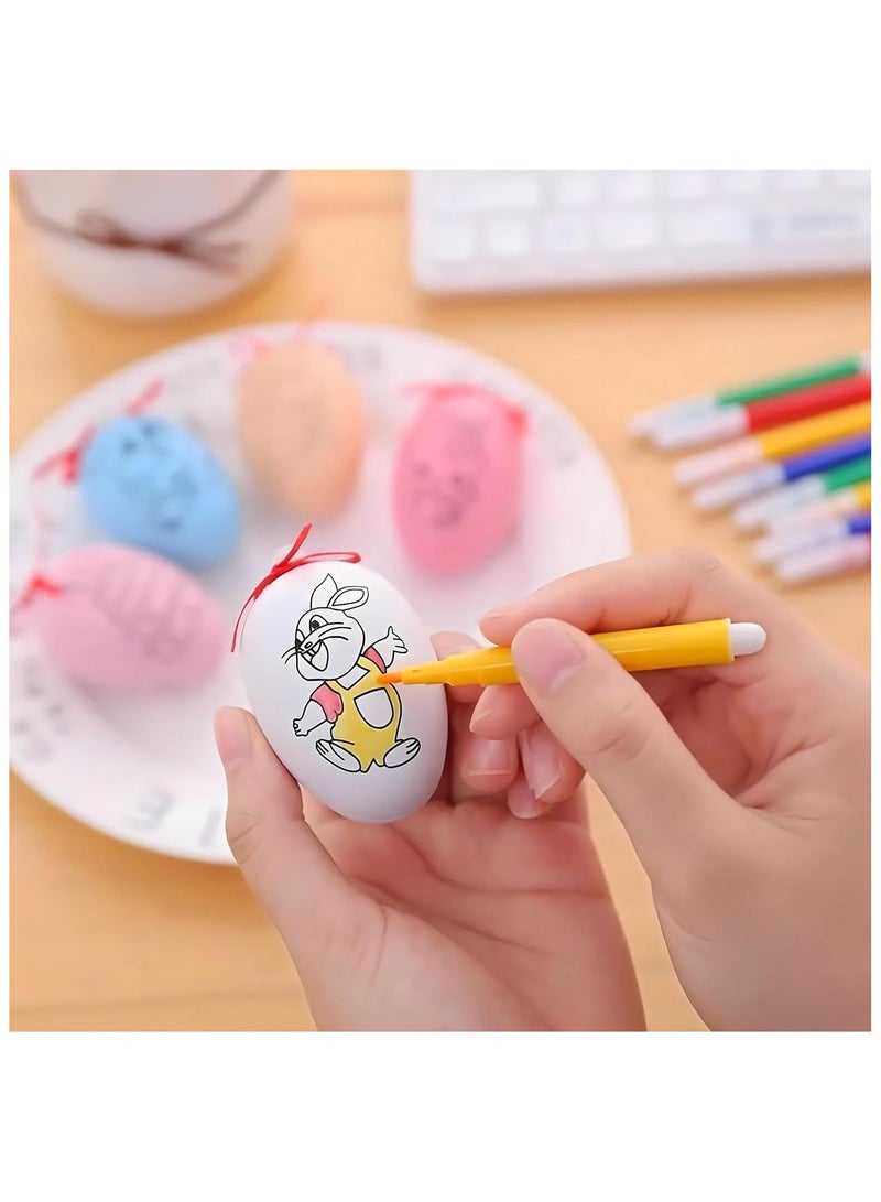 Easter Egg Painting Kit 12Pcs – DIY Color Your Own Easter Eggs for Kids | Easter Basket Fillers | Party Favors & Return Gifts for Birthday | Mini Toys Goodie Bag Fillers - view 4