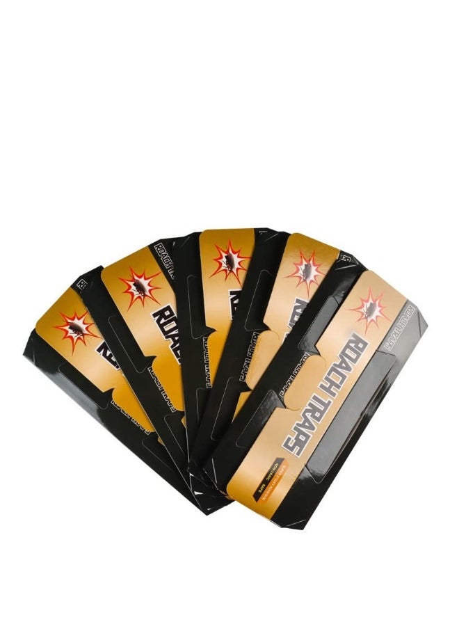 Generic - Roach Trap Sticky Glue Traps for Cockroaches and Bugs - Long-Lasting, Strong Adhesive, Non-Toxic, No Bait Needed, 20 Pack - Eliminate Pests Without Chasing Them with Your Shoe! - Image 1