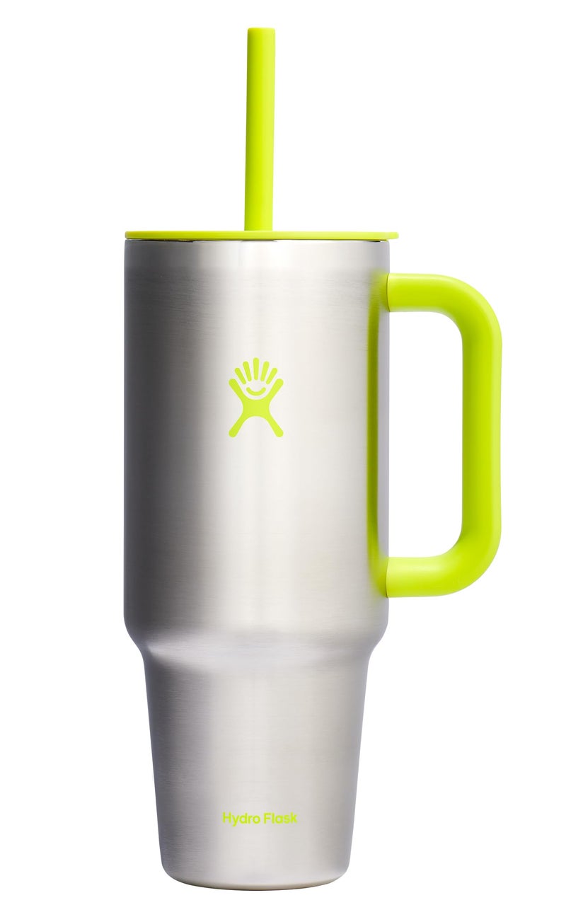 Hydro Flask 40 Oz All Around Travel Tumbler Stainless Steel Lime - Image 1