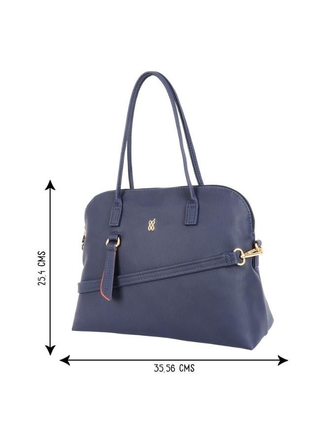 Baggit Women Blue Bowling Handbag Medium Size | Ladies Stylish Casual Purse Bag - Image 3